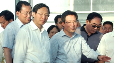 農(nóng)業(yè)農(nóng)村部黨組書記、部長韓長賦視察我公司